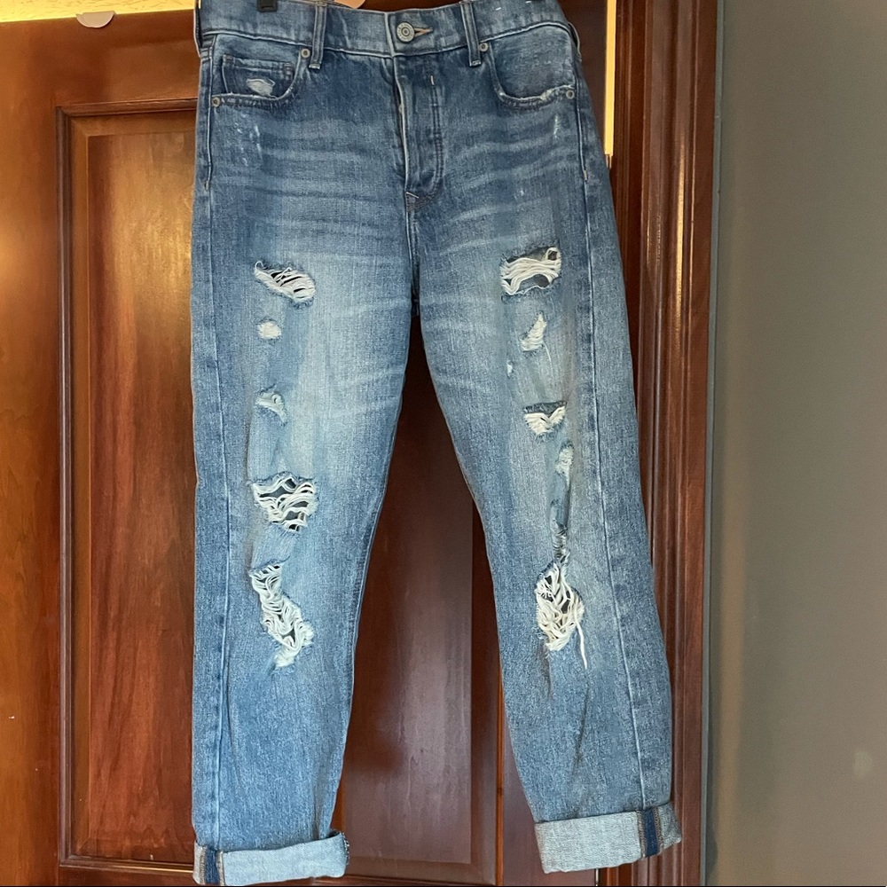 Express Vintage Skinny High Rise Jeans